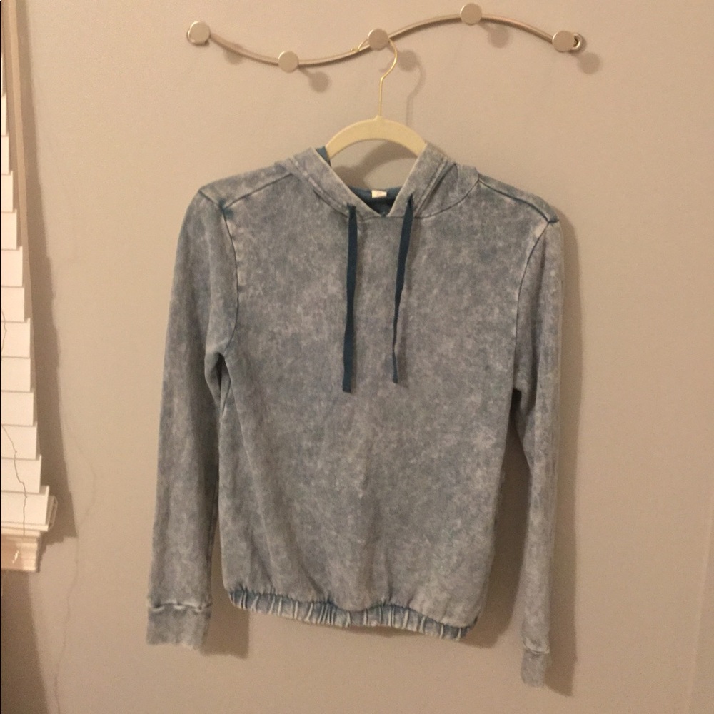 BP (Nordstrom) Blue long sleeved tee with hood